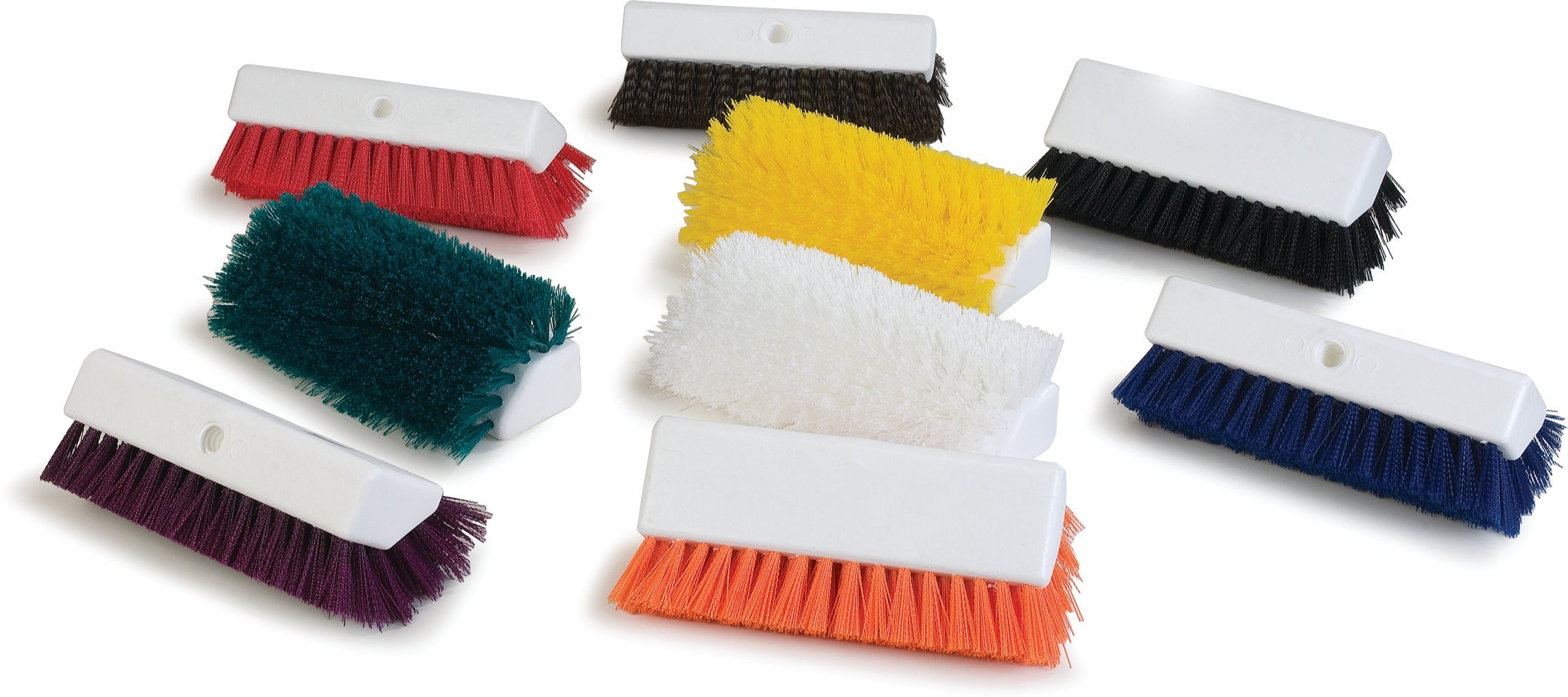 SPARTA Spectrum Plastic Shoe Brush - 10 Inch Non-Absorbent Boot & Shoe Polish Cleaning Brush (Blue) - Perfect for Leather Shoes, Boots, and Sneaker Care at Home or Professional Use