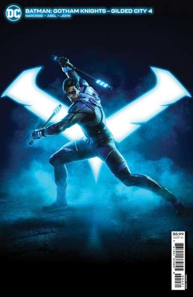 Batman Gotham Knights Gilded City #4 (Of 6) Cover C Video Game Trading Card - Premium Stock Variant Collectible for DC Comics Fans | Perfect for Gaming, Collecting & Display