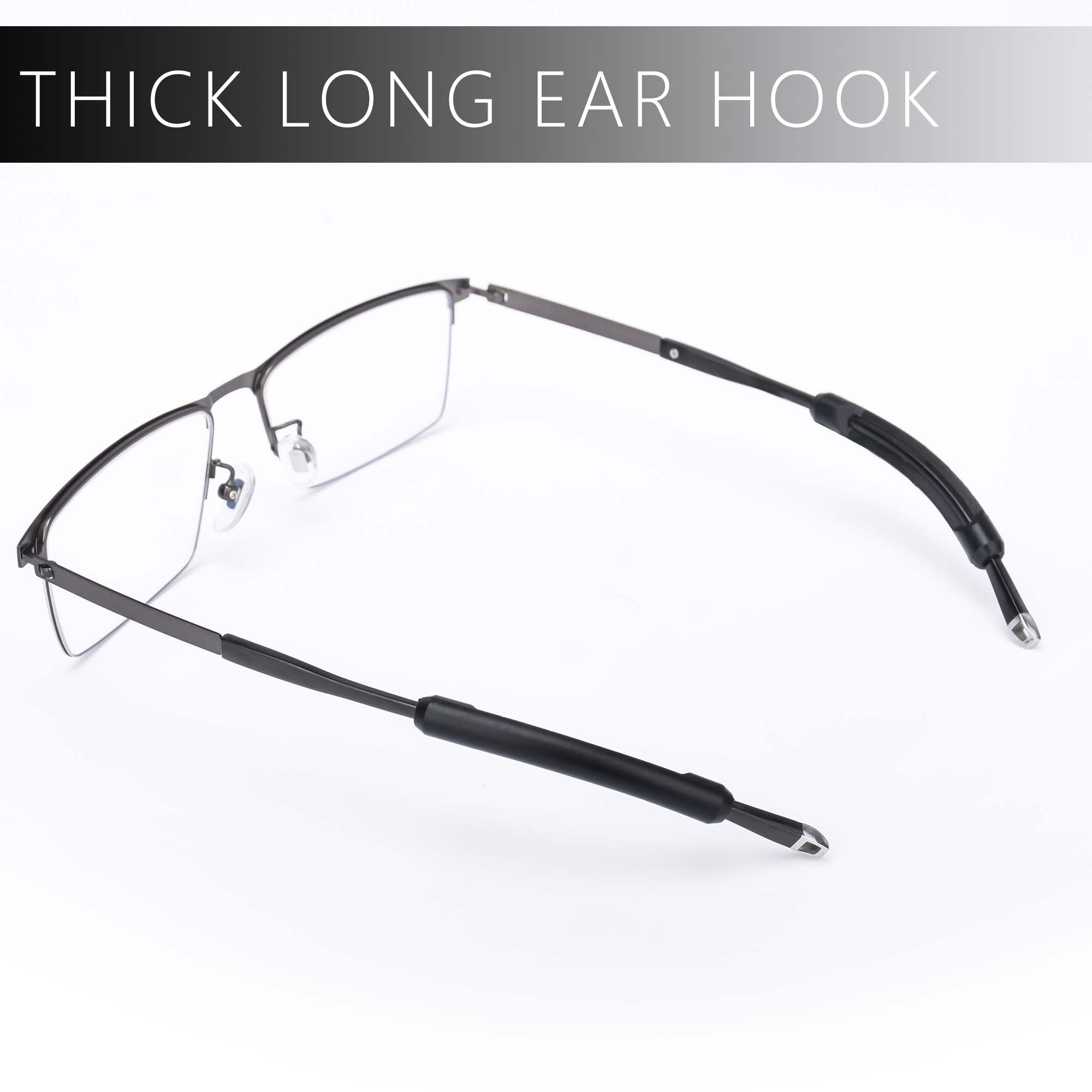 Anti-Slip Silicone Glasses Ear Grips for Kids & Adults - Eyeglasses Temple Tip Sleeve Retainers for Sports, Reading & Outdoor Activities