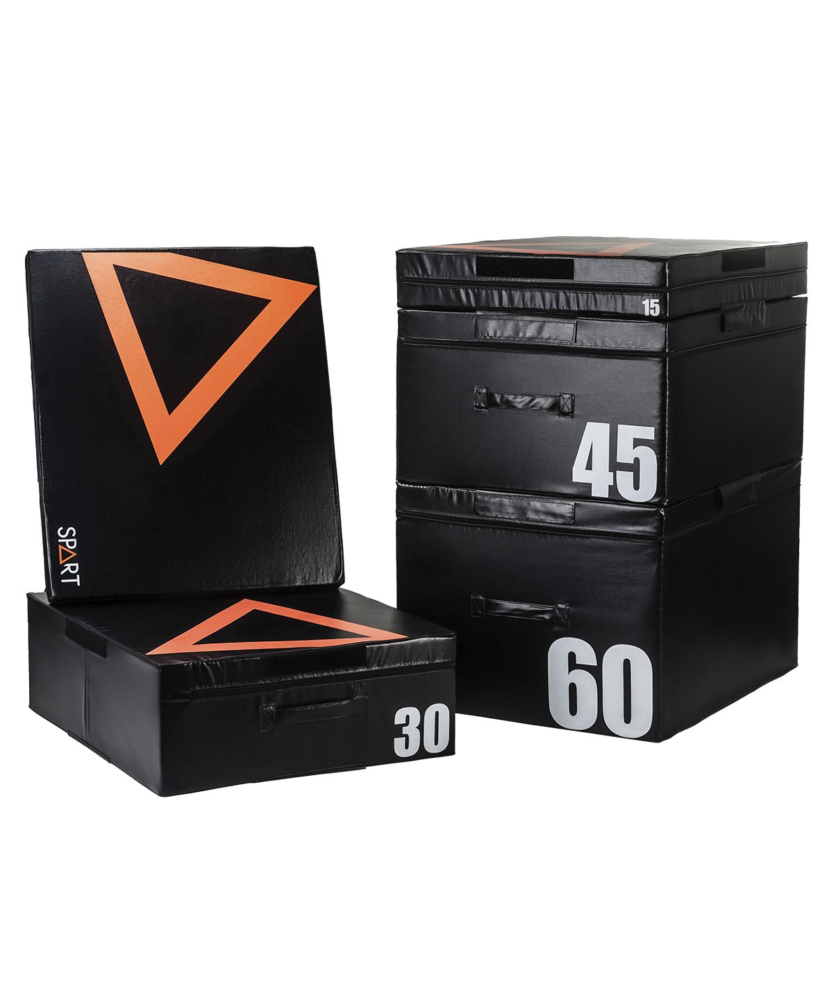 Premium Soft Stackable Plyometric Box - High Density Foam Exercise Jump Box for CrossFit, Home Gym & Agility Training - Ideal for Plyometrics, Workouts & Fitness Training