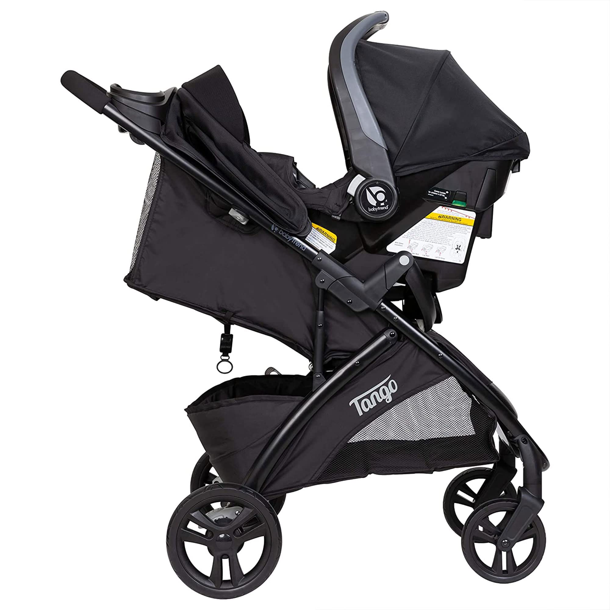 Baby Trend Tango™ Lightweight Stroller for Infants & Toddlers - Compact Fold, Adjustable Canopy, 5-Point Safety Harness - Perfect for Travel, Shopping & Daily Walks (Kona)