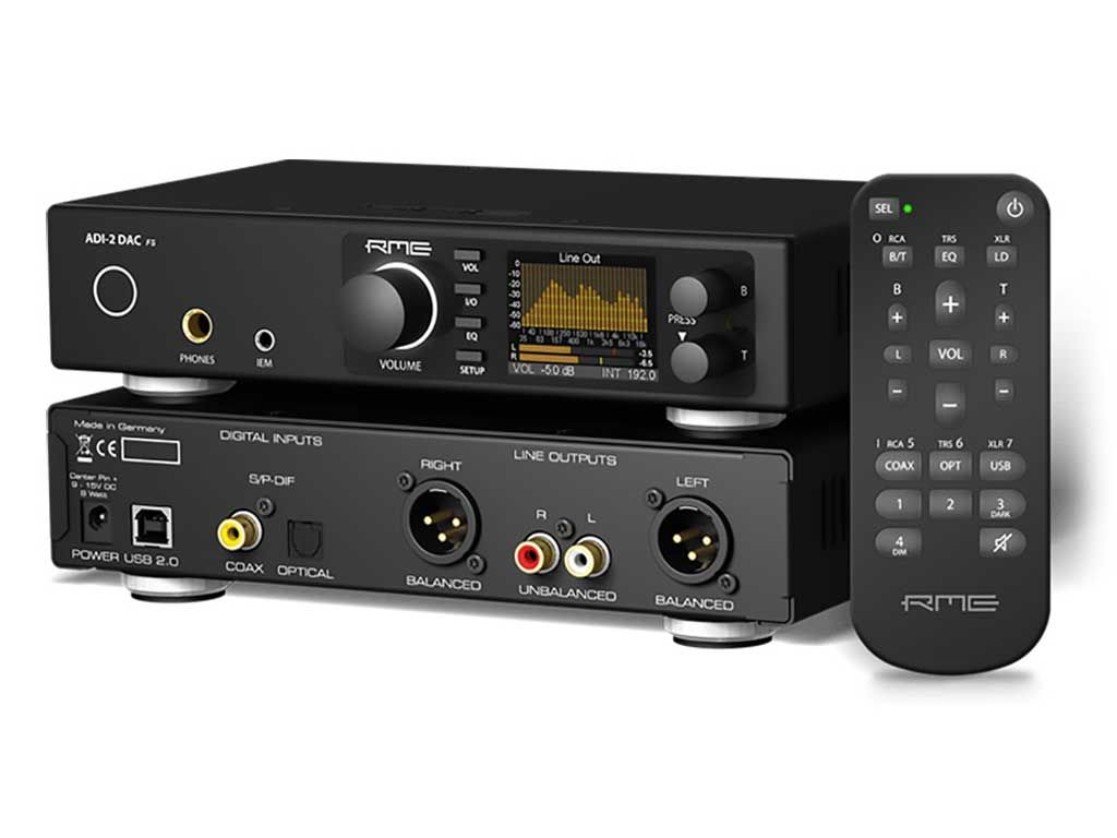 ADI-2 DAC FS High-Resolution USB Audio Converter - Professional Digital-to-Analog Converter for Studio & Home Audio - Perfect for Music Production, Audiophile Listening & Hi-Fi Systems