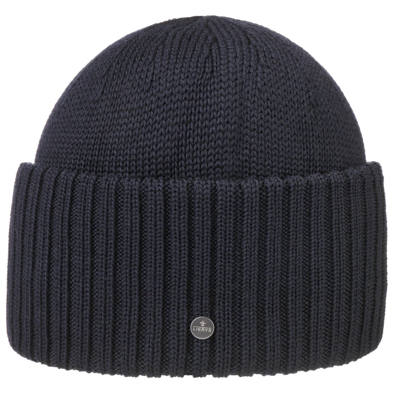 Lierys Big Cuff Merino Wool Hat - Warm Winter Beanie for Men & Women - Perfect for Skiing, Hiking, and Cold Weather Activities