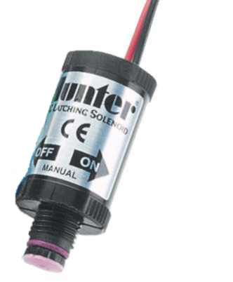 Hunter DC Latching Solenoid Coil Replacement for Irrigation Valves - Waterproof 12V/24V Solenoid for Sprinkler Systems (Lawn, Garden & Agricultural Use)