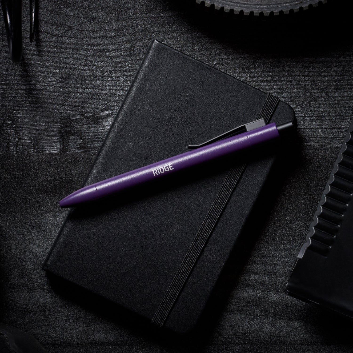 Premium Ridge Click Pen - Alaska Twilight Finish | Smooth Writing Ballpoint Pen for Office, School & Everyday Use | Durable & Stylish Gift for Professionals & Students