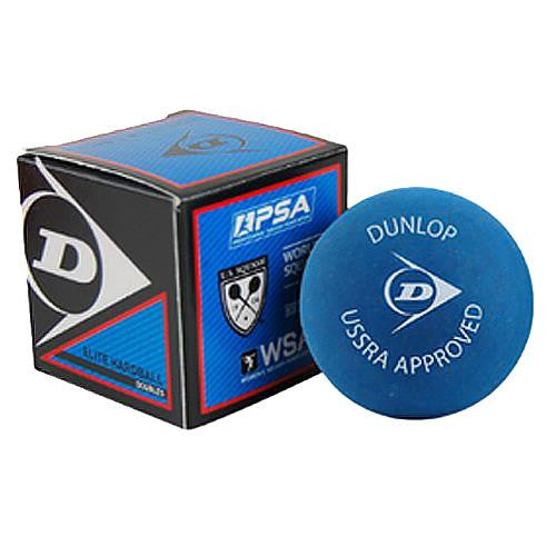 Dunlop Elite Doubles Hard Squash Ball - Professional Grade for Competitive Play | Perfect for Indoor Court Training & Tournament Matches