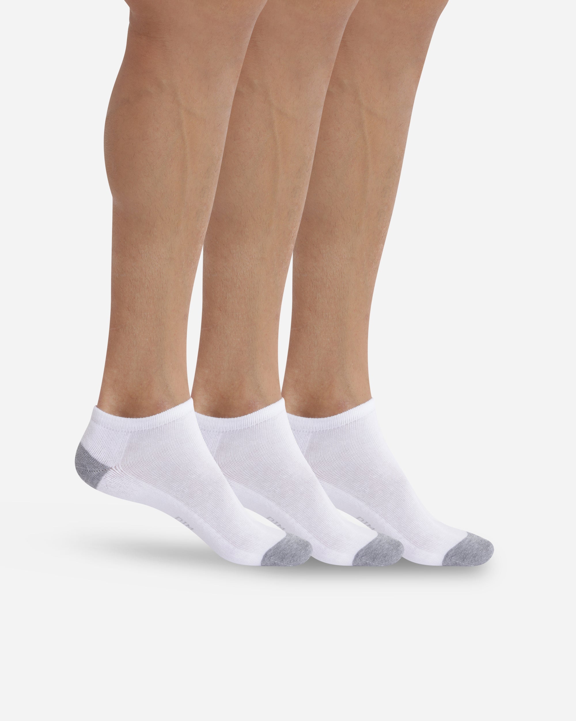 3 Pairs of No-Show Invisible Sport Socks for Men - Breathable & Comfortable for Running, Gym & Casual Wear