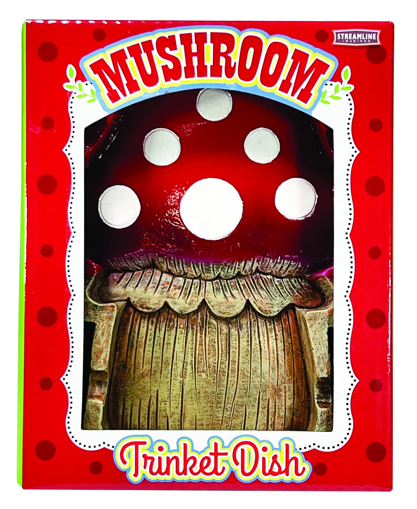 Mushroom Trinket Dish - Cute Decor for Home & Gifts