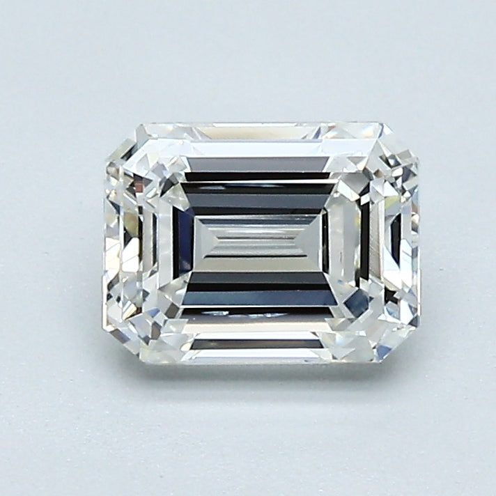 1.02 Carat Emerald Cut Diamond Ring - H Color, SI1 Clarity - Elegant Engagement & Wedding Jewelry for Women