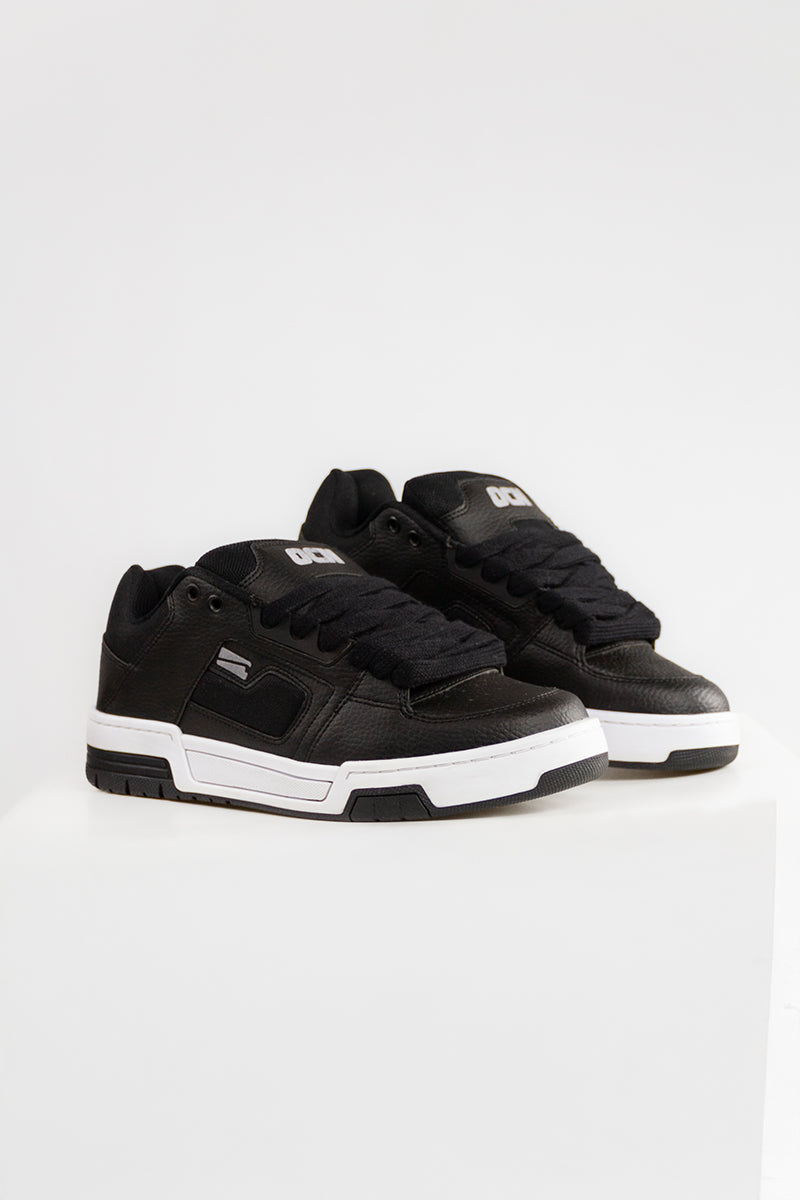 Ocn Kaos Black White Sneakers - Comfortable & Stylish Men's Running Shoes for Gym, Workout & Casual Wear
