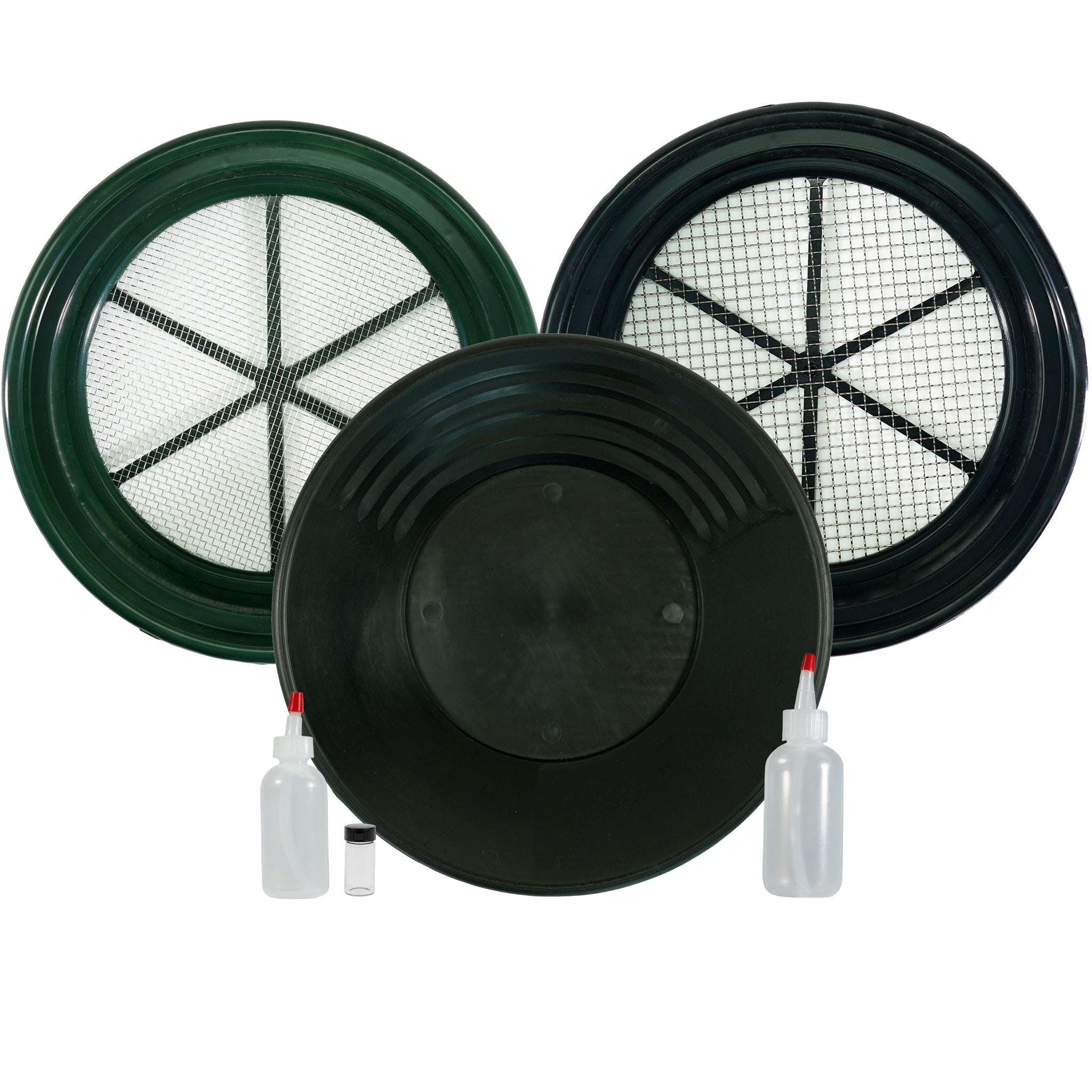 TerraX Gold Prospecting Kit with 2 Heavy Duty Classifiers, 14