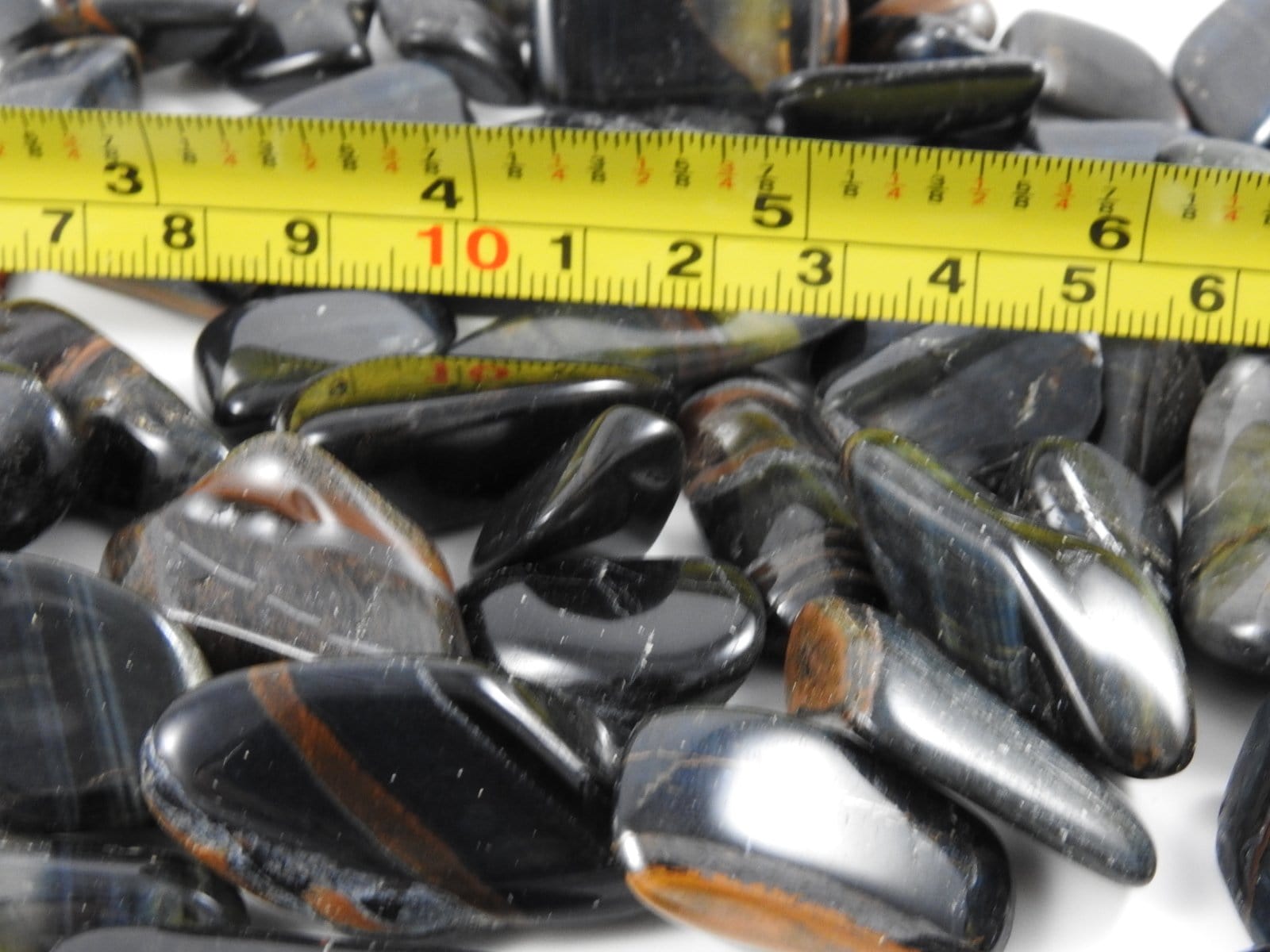Natural Blue & Brown Tiger Eye Stone Beads - Bulk Wholesale for Jewelry Making, Healing Crystals & Meditation - Perfect for Necklaces, Bracelets & DIY Crafts