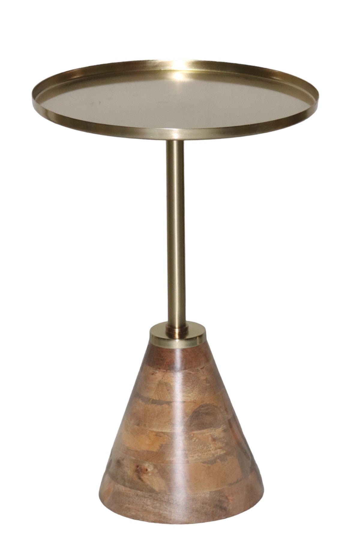Elegant Gold Accent Table - Modern Side Table for Living Room, Bedroom & Office Decor | Perfect for Small Spaces & Stylish Home Furnishings