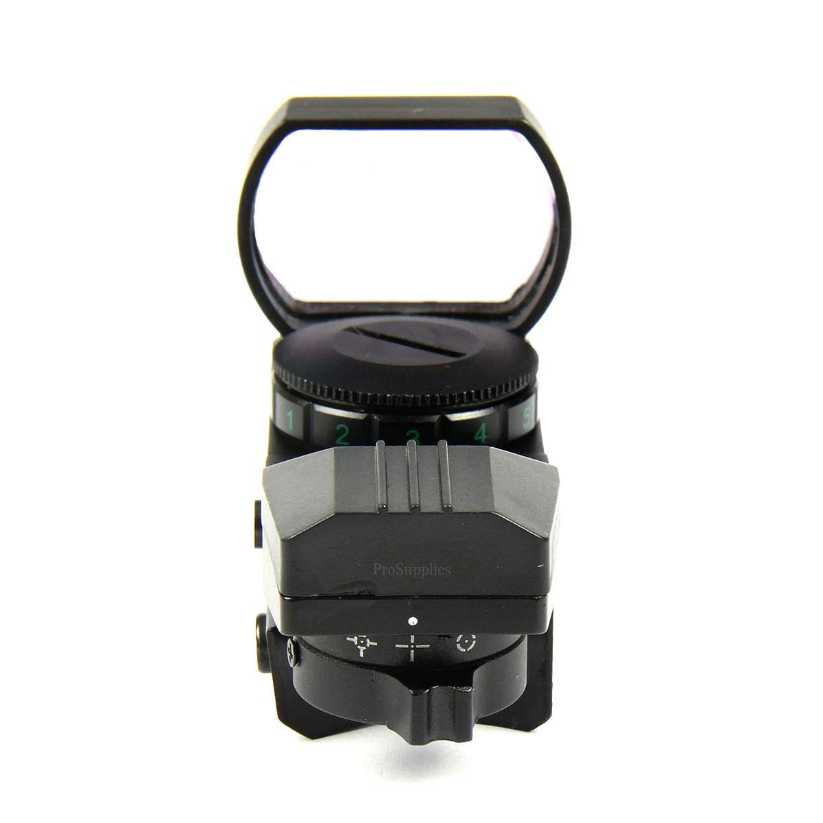 TACFUN Red and Green Reflex Sight with 4 Reticles - 3/8