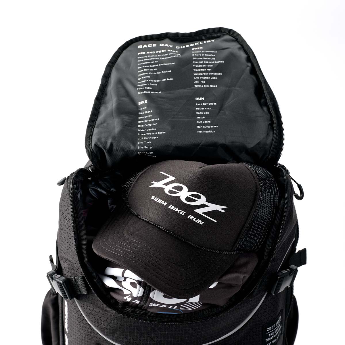 Ultra Tri Bag - Durable Waterproof Travel Backpack for Hiking, Camping & Outdoor Adventures (Black)