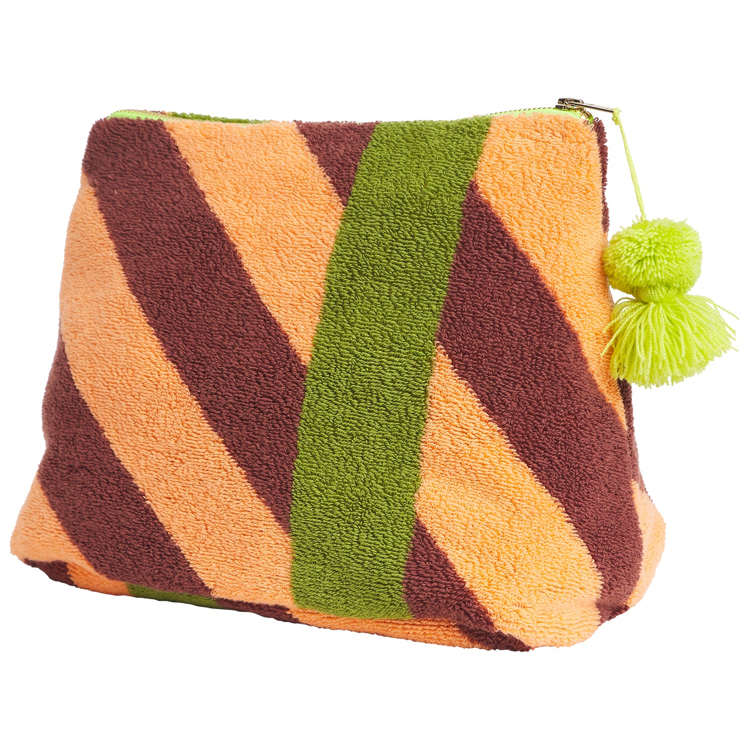 Jarita Terry Pouch - Reusable Eco-Friendly Cotton Makeup Bag for Travel & Gym | Perfect for Organizing Cosmetics, Jewelry, and Essentials On-The-Go