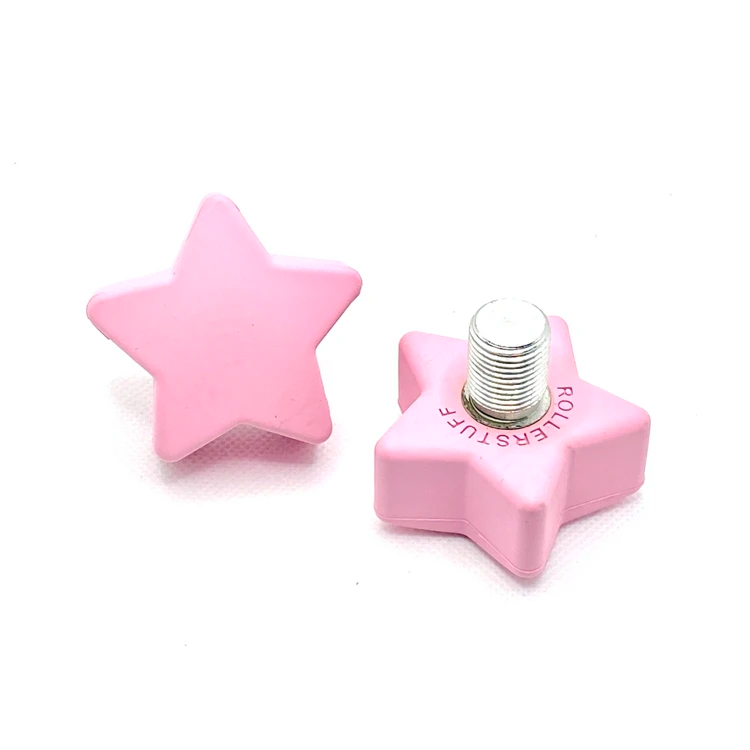 High-Quality Star Toe Stops for Roller Skates - Durable & Non-Slip Replacement Toe Stops for Roller Derby, Artistic Skating & Outdoor Use