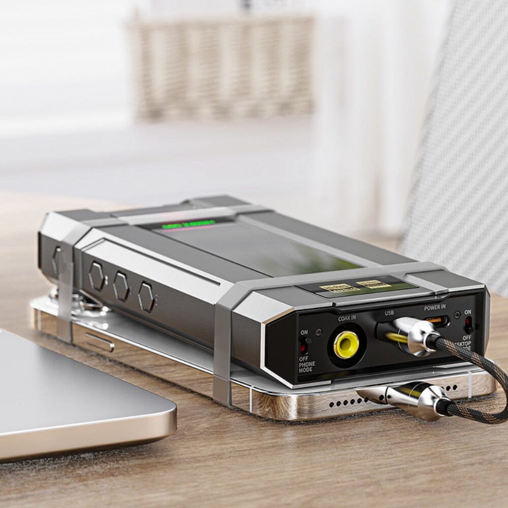 FiiO Q15 Portable HiFi DAC & Headphone Amplifier with AKM AK4191+AK4499EX Bluetooth 5.1 - Perfect for Audiophiles, Home Listening & Studio Monitoring