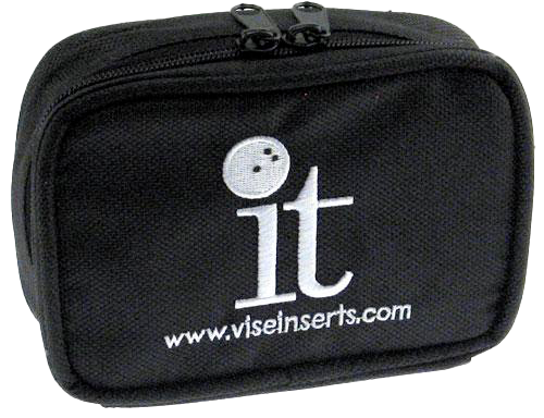 Vise IT Small Accessory Bag - Compact Organizer Pouch for Tech Gadgets, Makeup & Travel Essentials (Black) - Perfect for Daily Carry, Office & Outdoor Adventures