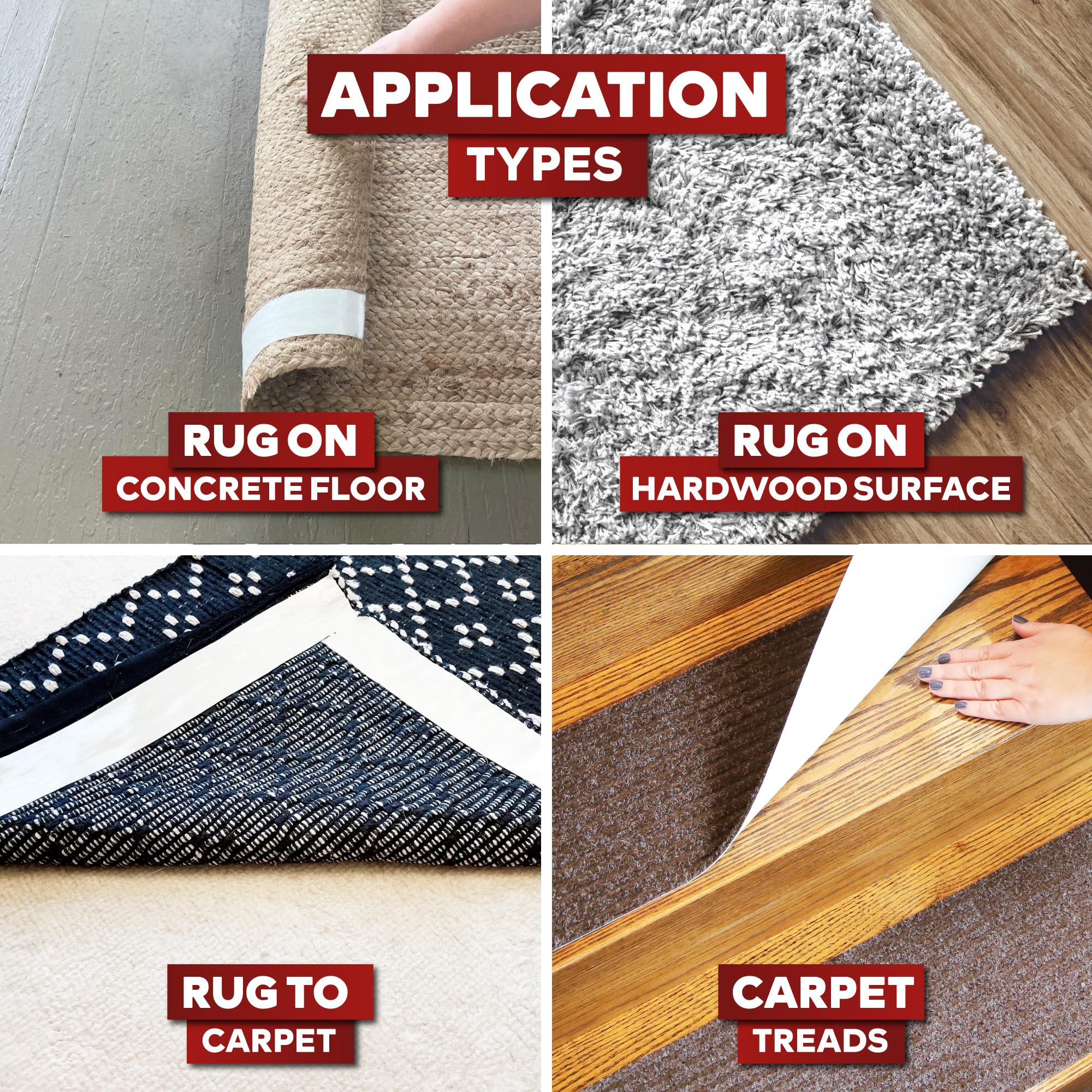XFasten Double Sided Carpet Tape 2