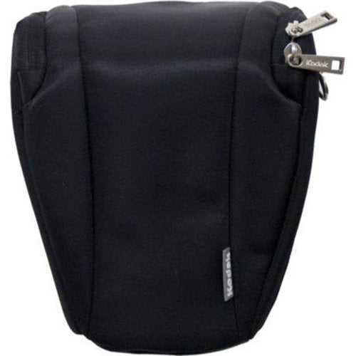 Kodak Deluxe Top Load DSLR Camera Holster Case - Protective Padded Black Carrying Bag for Nikon, Canon, Sony DSLR Cameras - Perfect for Travel, Hiking & Outdoor Photography
