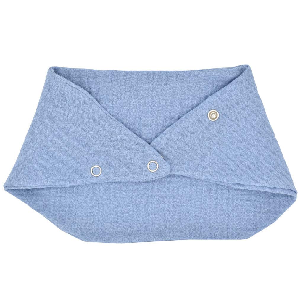 Organic Cotton Baby Bandana Bib Scarf - Soft & Absorbent Burp Cloth for Infants - Perfect for Feeding, Drooling & Messy Playtime