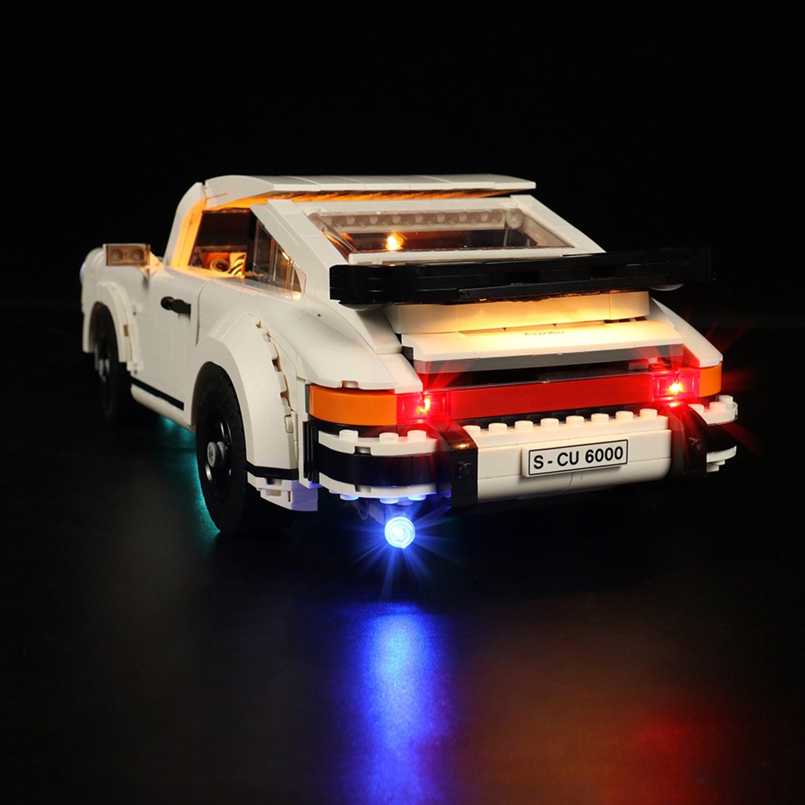 LEGO 911 Speed Champions 10295 Light Kit - Premium LED Lighting Set for Porsche 911 Model Car | Enhance Display & Nighttime Play