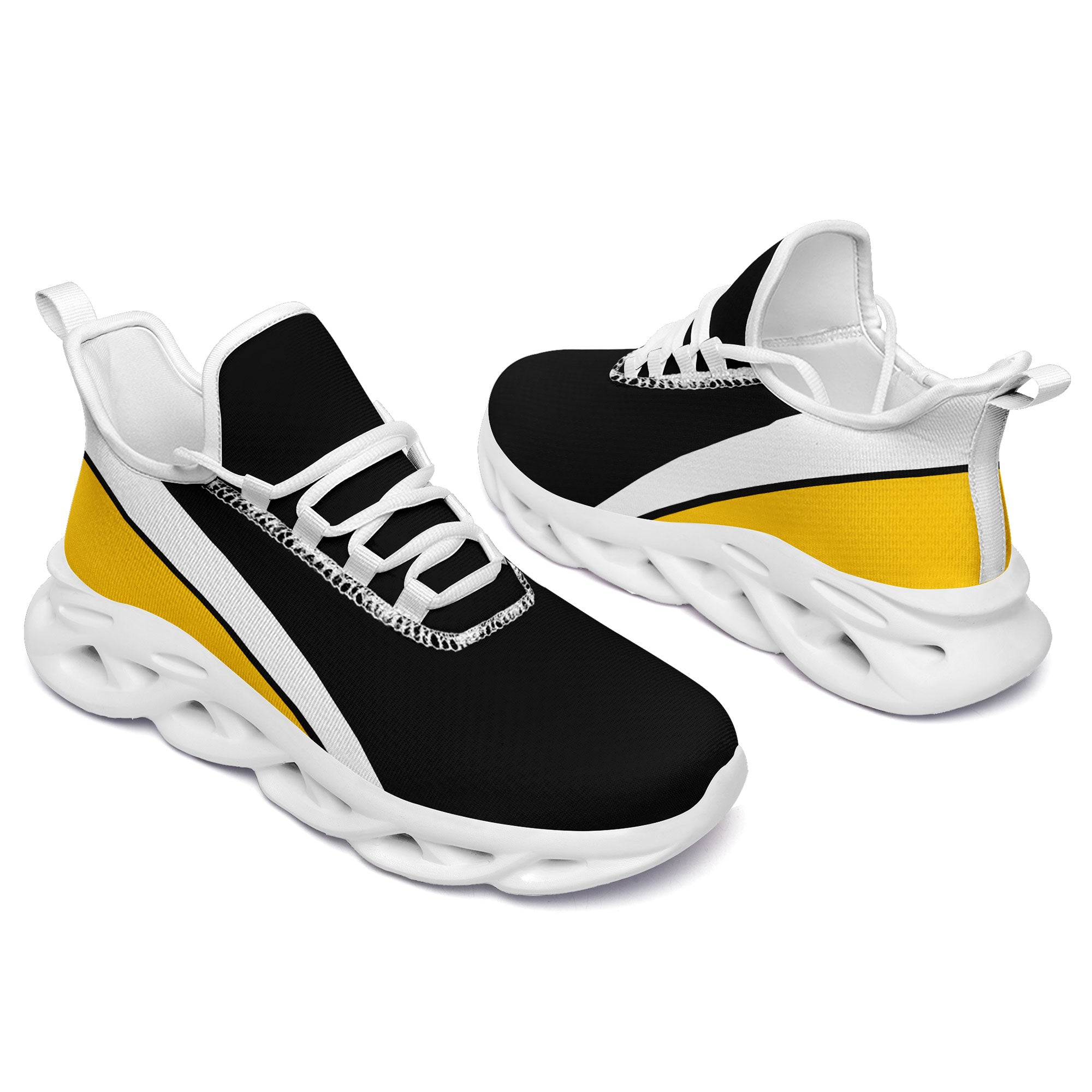Custom MaxSoul Personalized Sneakers - Breathable Lightweight Running Shoes for Men & Women - Perfect for Jogging, Gym Workouts and Casual Wear