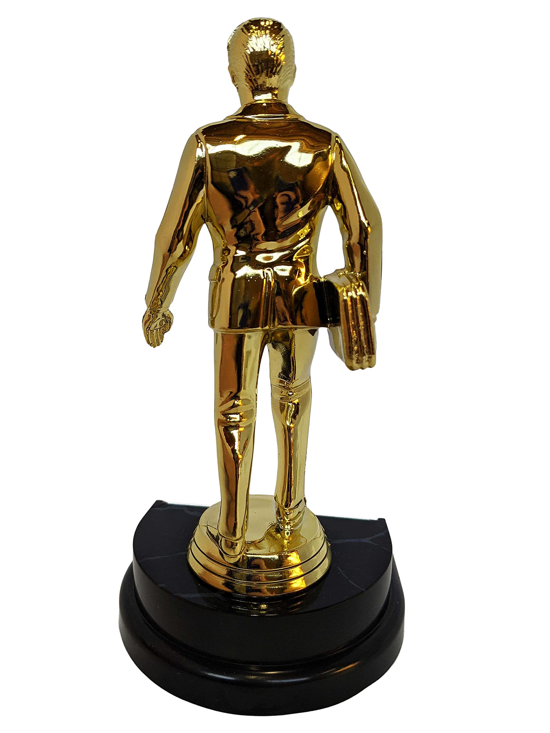 Best Teacher Dundie Award Trophy - Perfect for Classroom & Office Recognition