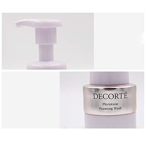 Japanese COSME DECORTE Phytotune Mousse Nettoyante Foaming Wash - Amino Acid Foam Cleanser for Oil Control & Pore Minimizing | Deep Cleansing & Nourishing Facial Cleanser (200ml) | Perfect for Daily Skincare & Makeup Removal