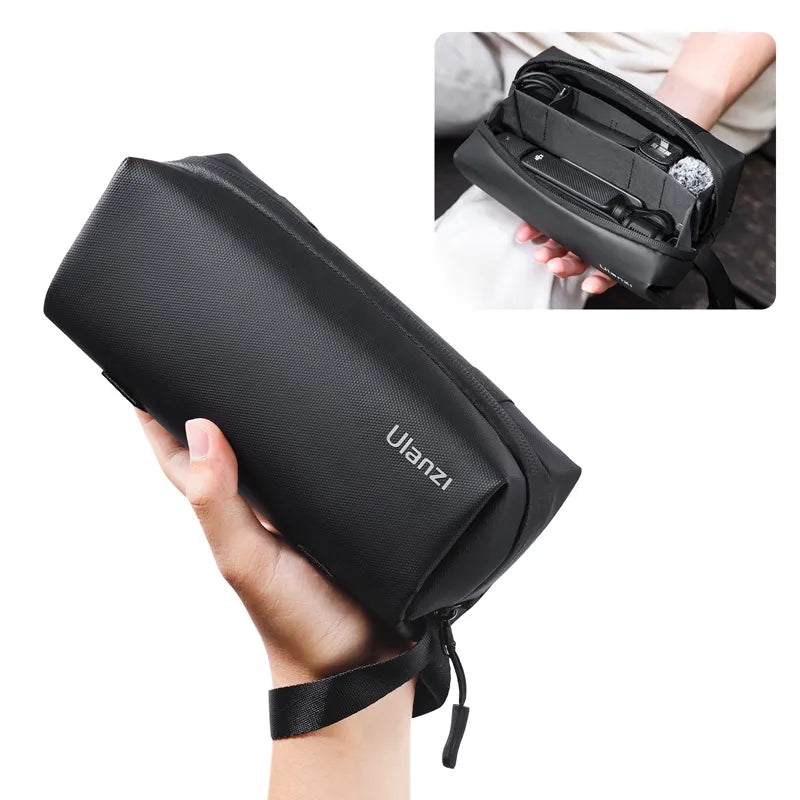 Ulanzi PK 04 Waterproof Carrying Case for DJI Osmo Pocket 3 - Compact Protective Storage Bag with Padded Interior | Perfect for Travel, Vlogging & Outdoor Adventures