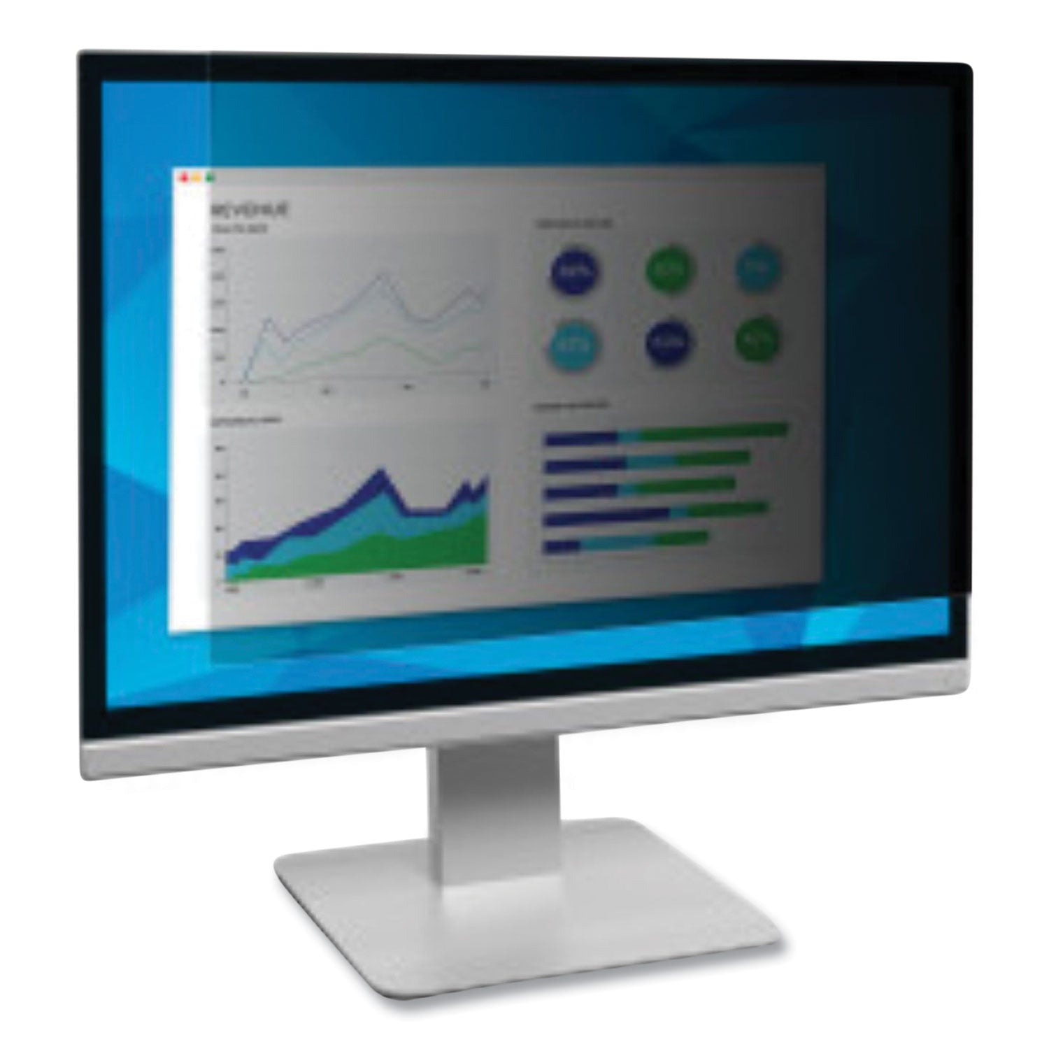 3M™ 49-Inch Monitor Privacy Filter for 32:9 Aspect Ratio - Anti-Glare Screen Protector for Enhanced Privacy & Eye Protection | Perfect for Office, Banking & Public Spaces