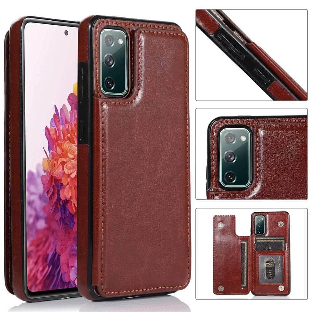 Samsung Galaxy S22 Flip Wallet Case - Premium Leather Cover with Card Holder & Stand for Daily Use & Travel