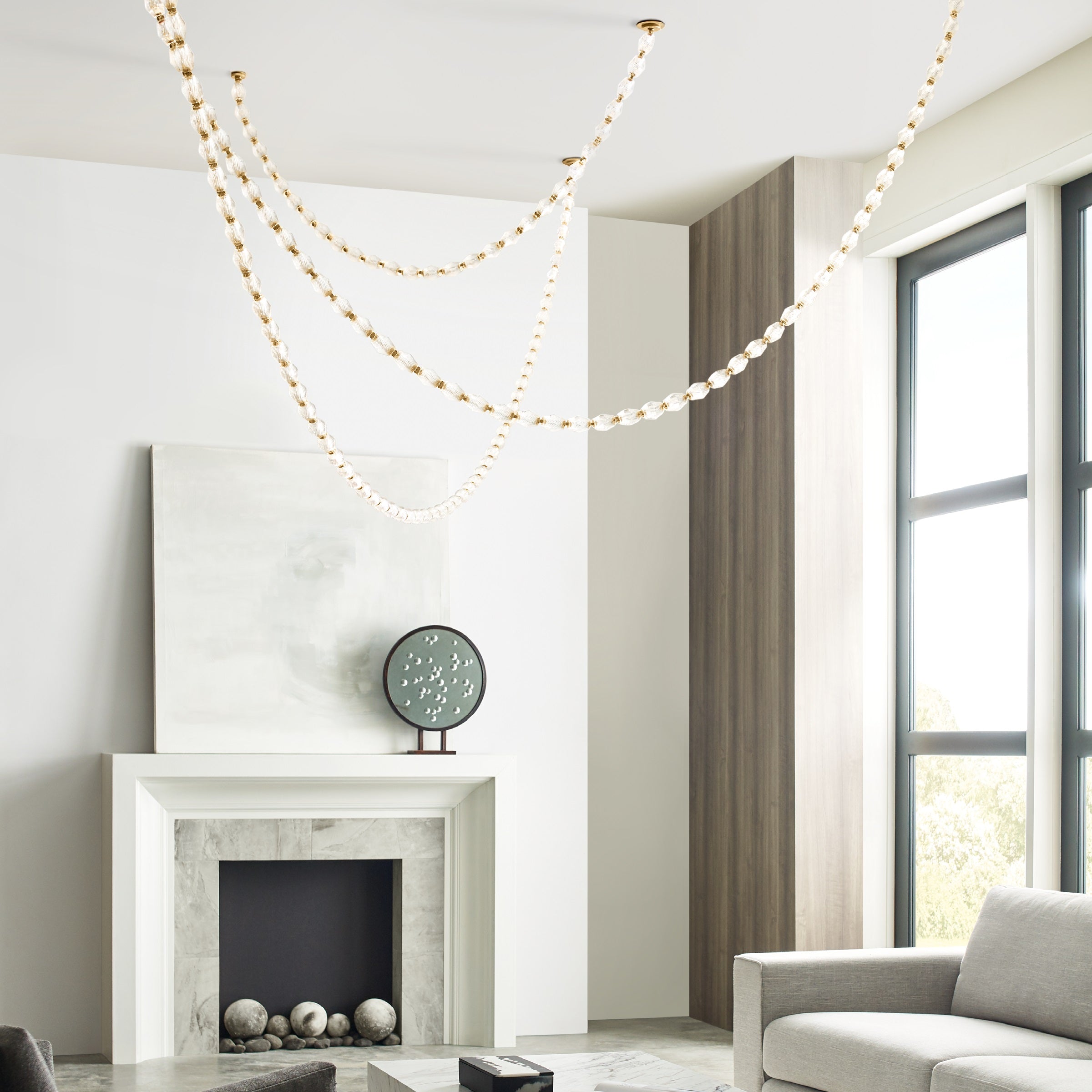 Elegant Dolce Crystal Chandelier - Modern Luxury Ceiling Light Fixture for Dining Room, Living Room & Bedroom Decor