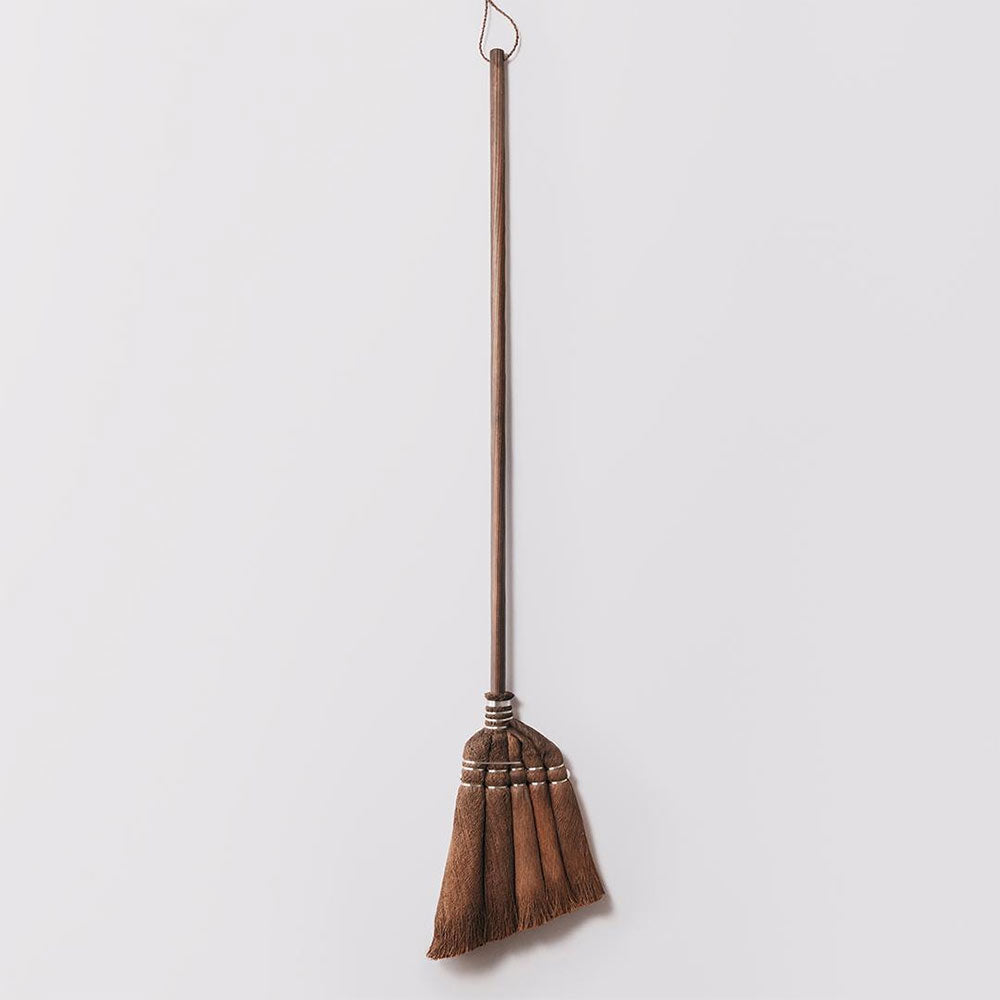 Premium Japanese Cypress Broom - Natural Wooden Broom for Home Cleaning, Zen Garden, and Traditional Japanese Decor | Durable & Eco-Friendly