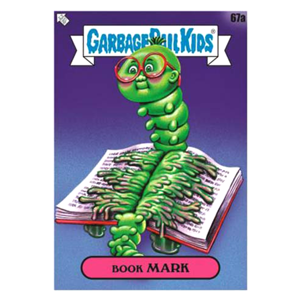 Garbage Pail Kids Book (GPK) Worms Edition Single Packs - Collectible Trading Cards for Kids & Adults - Perfect for Trading, Collecting, and Nostalgic Fun