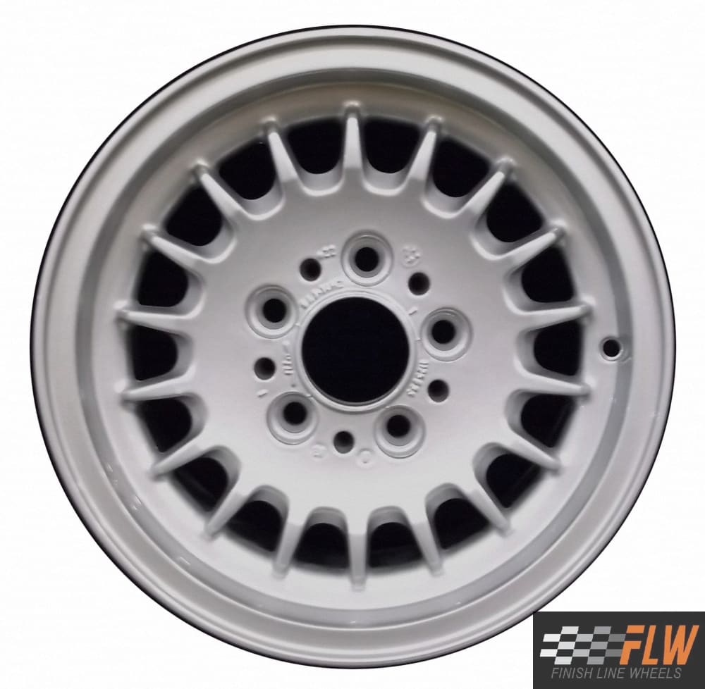 BMW 528e 14x6.5 OEM Alloy Wheel Rim 1988 - Genuine A.59152.LS01.FF Replacement Part - Perfect for Classic Car Restoration & Vintage BMW Enthusiasts