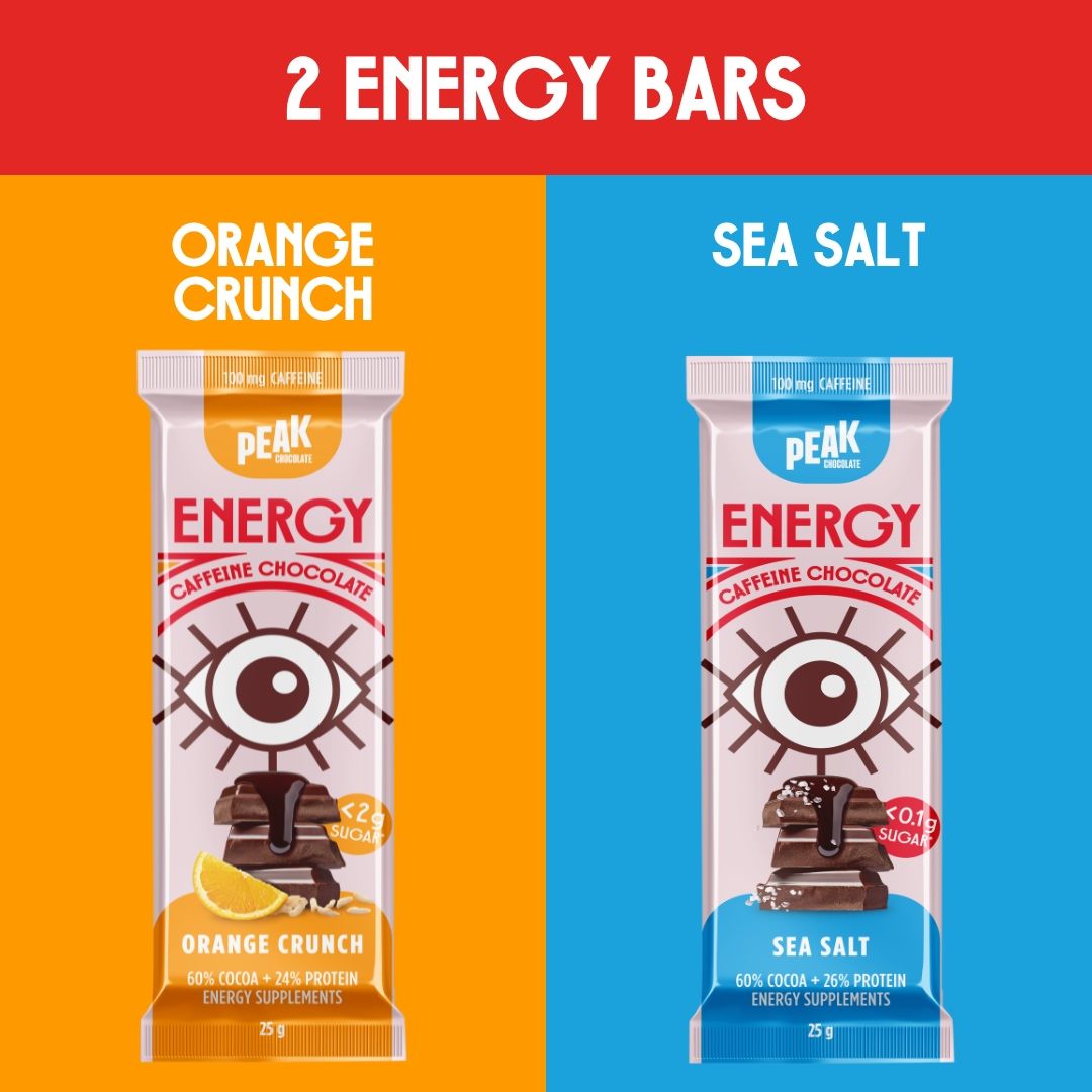 All Peak Variety Pack - 7 Energy Bars for Hiking, Camping & Outdoor Adventures | High Protein Snacks for Active Lifestyles