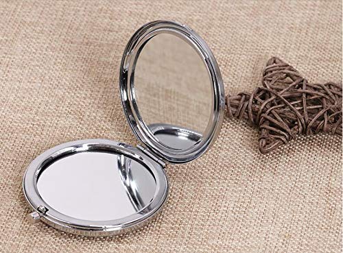 50th Birthday Gifts for Women - Elegant Makeup Mirror with 'Aged to Perfection' Engraving | Perfect 50 Year Old Birthday Present for Wife, Mom, Sister & Best Friends | Great for Vanity, Dressing Table & Travel Makeup Kit