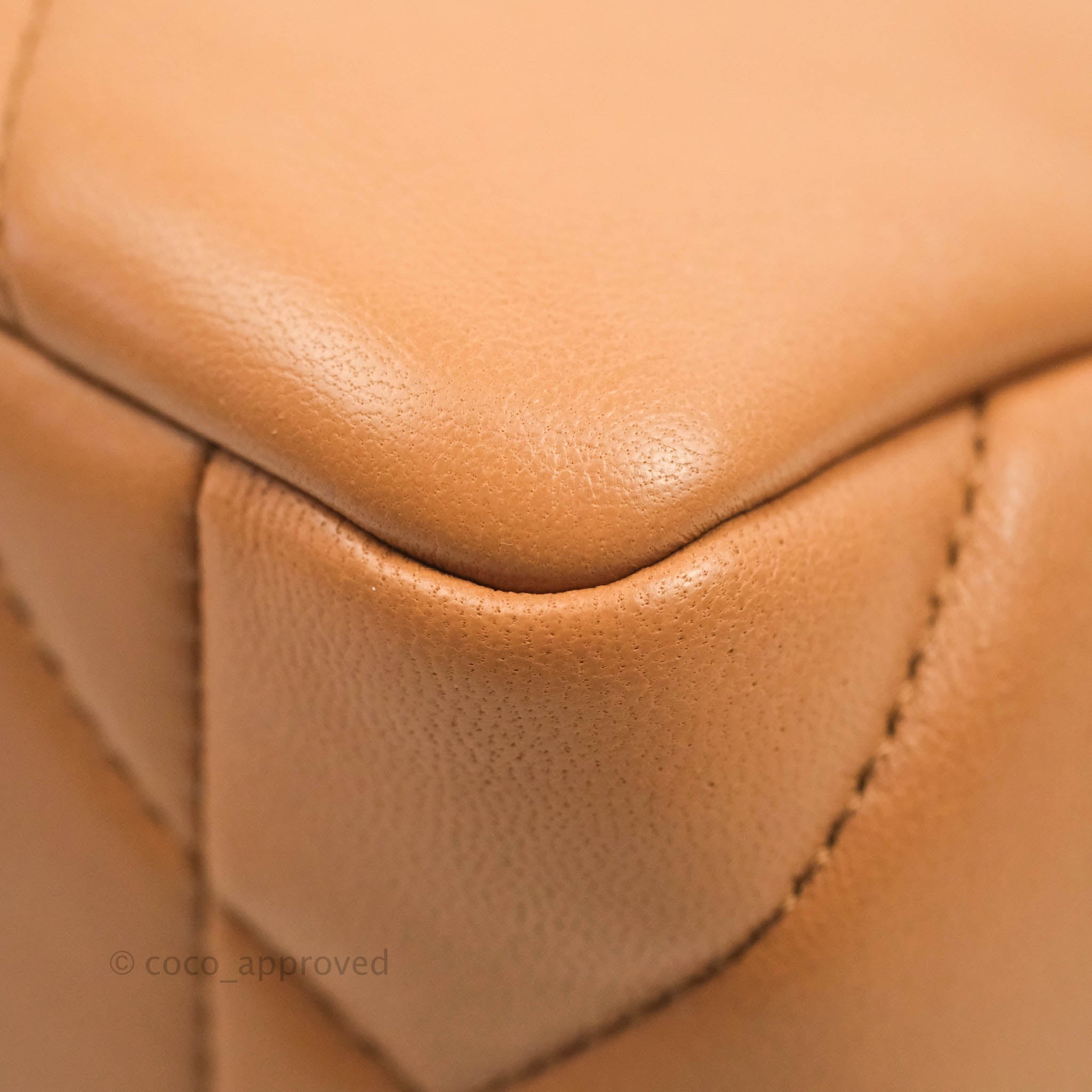 Authentic Chanel 19 Small Handbag in Caramel Dark Beige Lambskin with Mixed Hardware - 21K Collection | Luxury Crossbody Bag for Women, Perfect for Date Night & Special Occasions