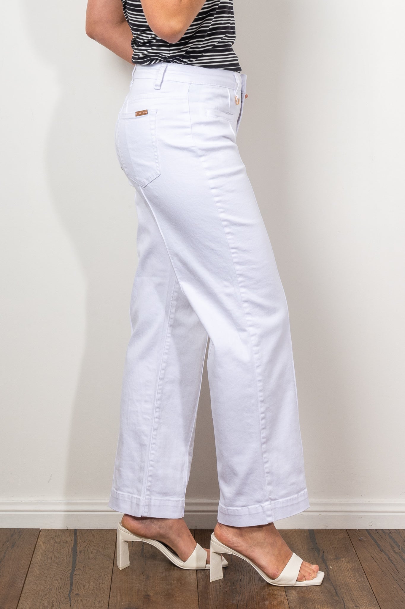 Kireina Brooke Jean Snow White - Women's High Waist Skinny Jeans for Casual & Party Wear | Perfect for Everyday Outfits, Date Nights & Office Looks
