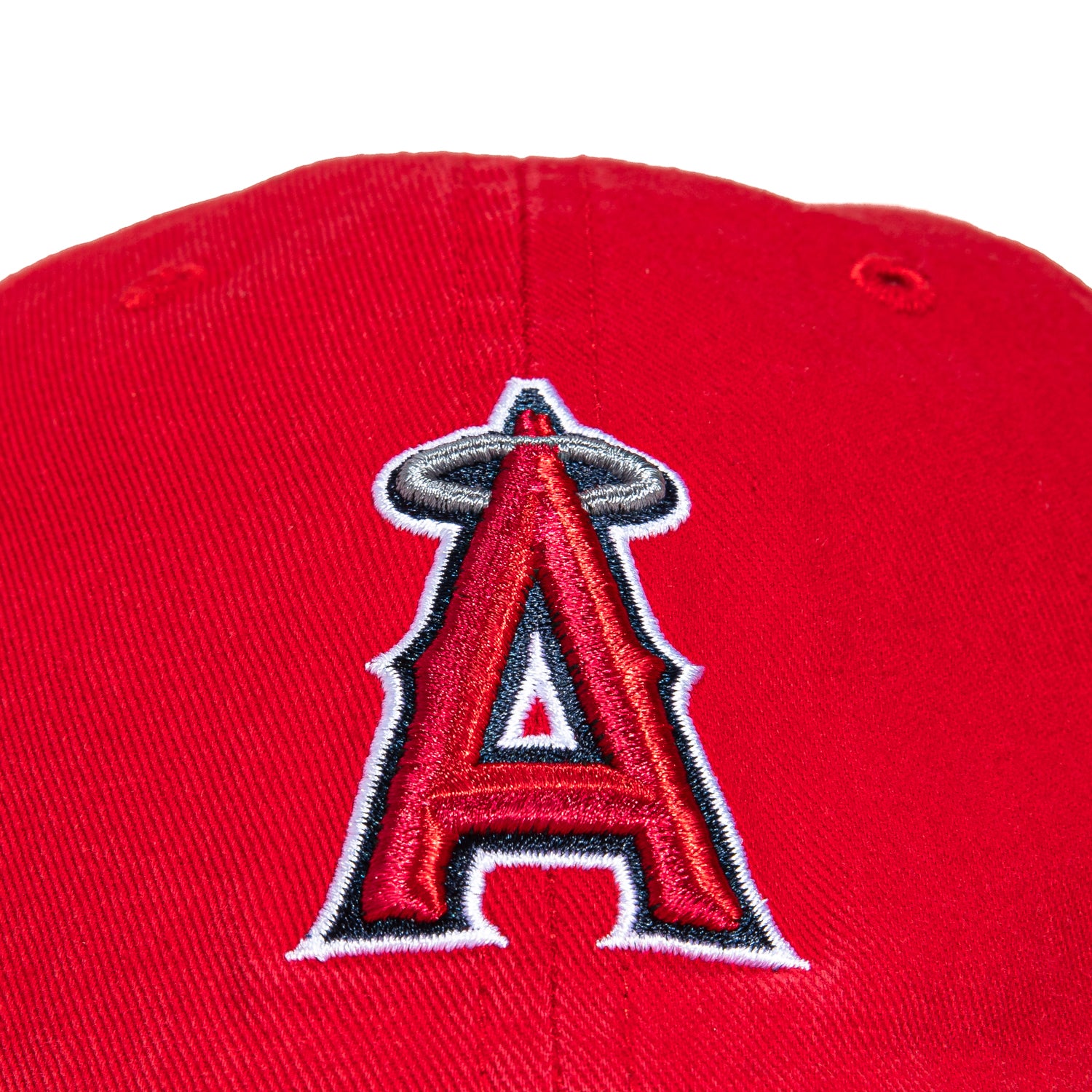 Los Angeles Angels Game Adjustable Baseball Cap - 47 Brand Cleanup Hat in Red for Men & Women | Perfect for MLB Games, Sports Events & Casual Wear