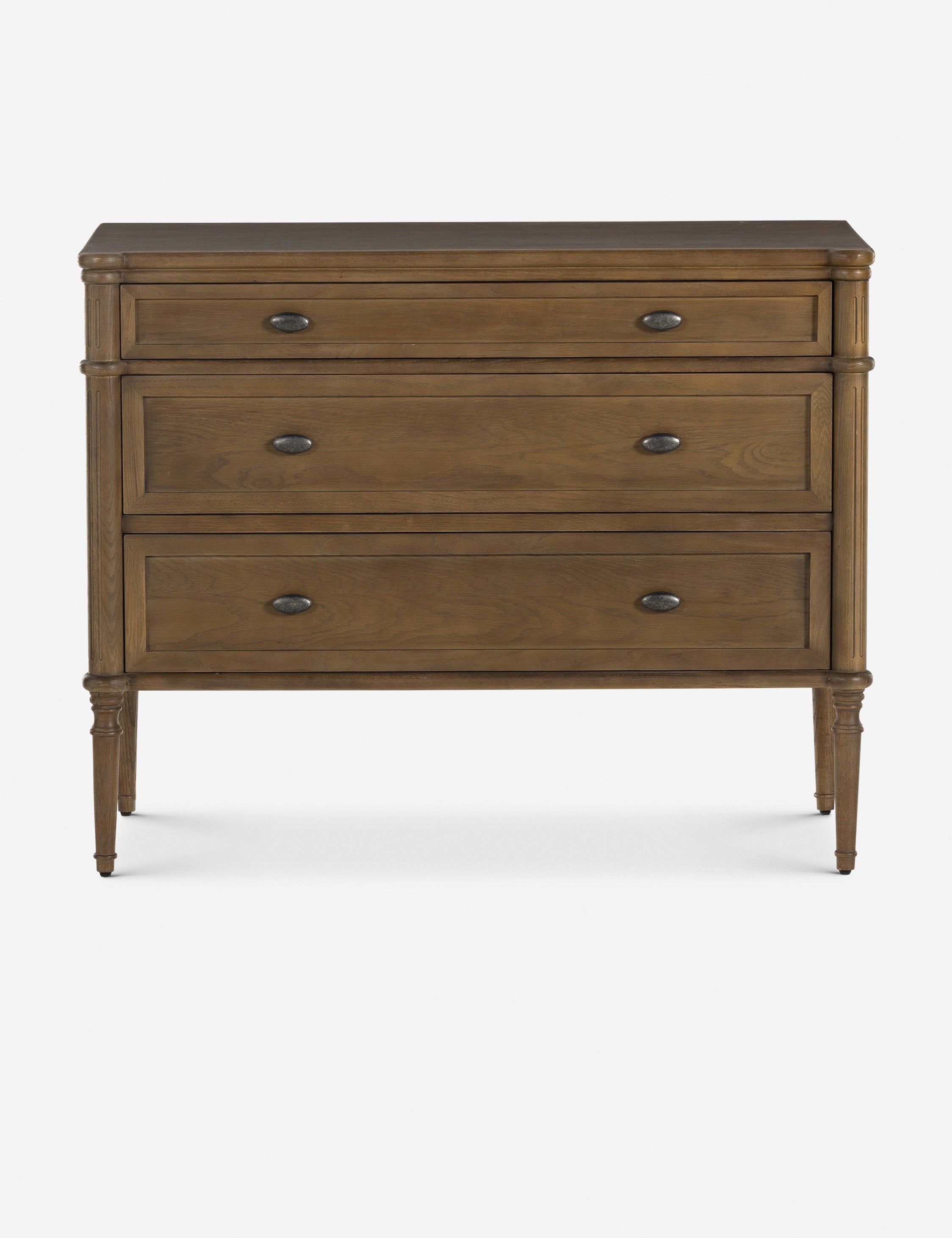 Delancey 3 Drawer Dresser - Modern Wooden Chest of Drawers for Bedroom Storage & Organization | Perfect for Clothes, Accessories & Home Decor