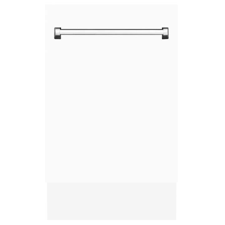 ZLINE 18 Inch Tallac Series 3rd Rack Top Control Dishwasher with Traditional Handle - 51dBa Ultra Quiet - Perfect for Modern Kitchens and Open Concept Homes