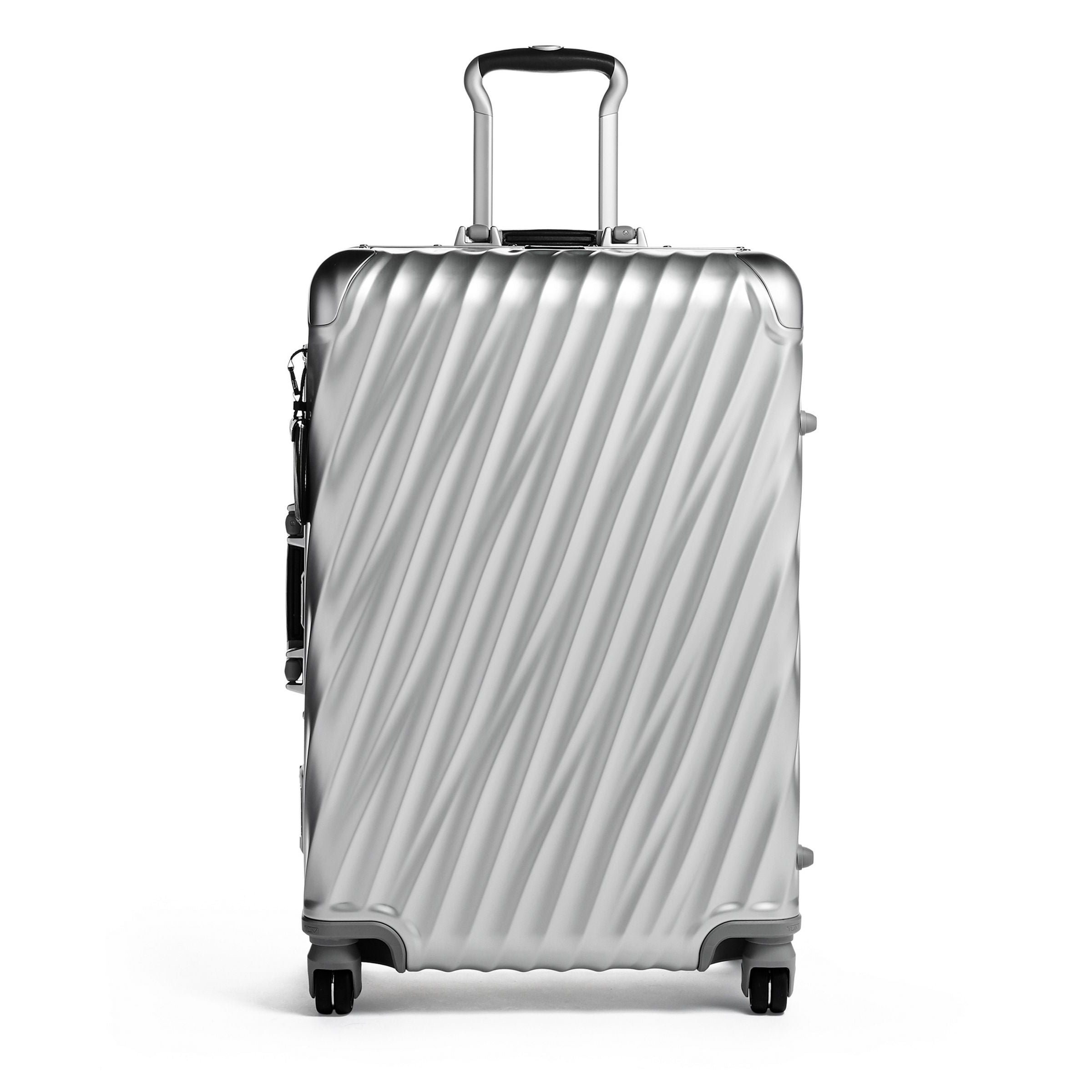 19 Degree Aluminum Carry-On Luggage - Lightweight & Durable Silver Suitcase for Business Travel, Weekend Getaways & Airplane Cabin Use