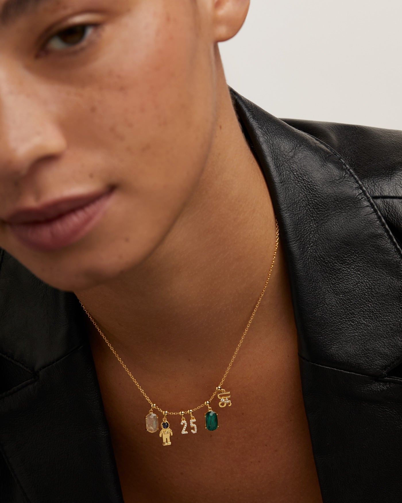 GRID 3 Malachite Transformation Charm - Genuine Healing Crystal Jewelry for Spiritual Growth & Positive Energy - Perfect for Meditation, Yoga & Energy Work