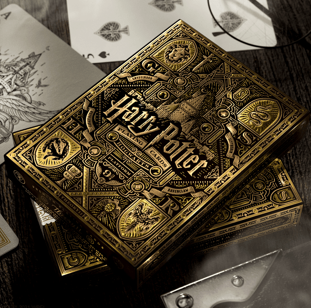 Harry Potter Hufflepuff Playing Cards - Official Wizarding World Collectible Deck for Magic Fans, Game Nights & Gifts