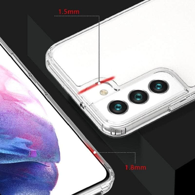 Samsung Galaxy S22 Ultra Shockproof Case - Anti-Scratch Hardened Acrylic Cover for Protection | Perfect for Outdoor, Travel & Daily Use