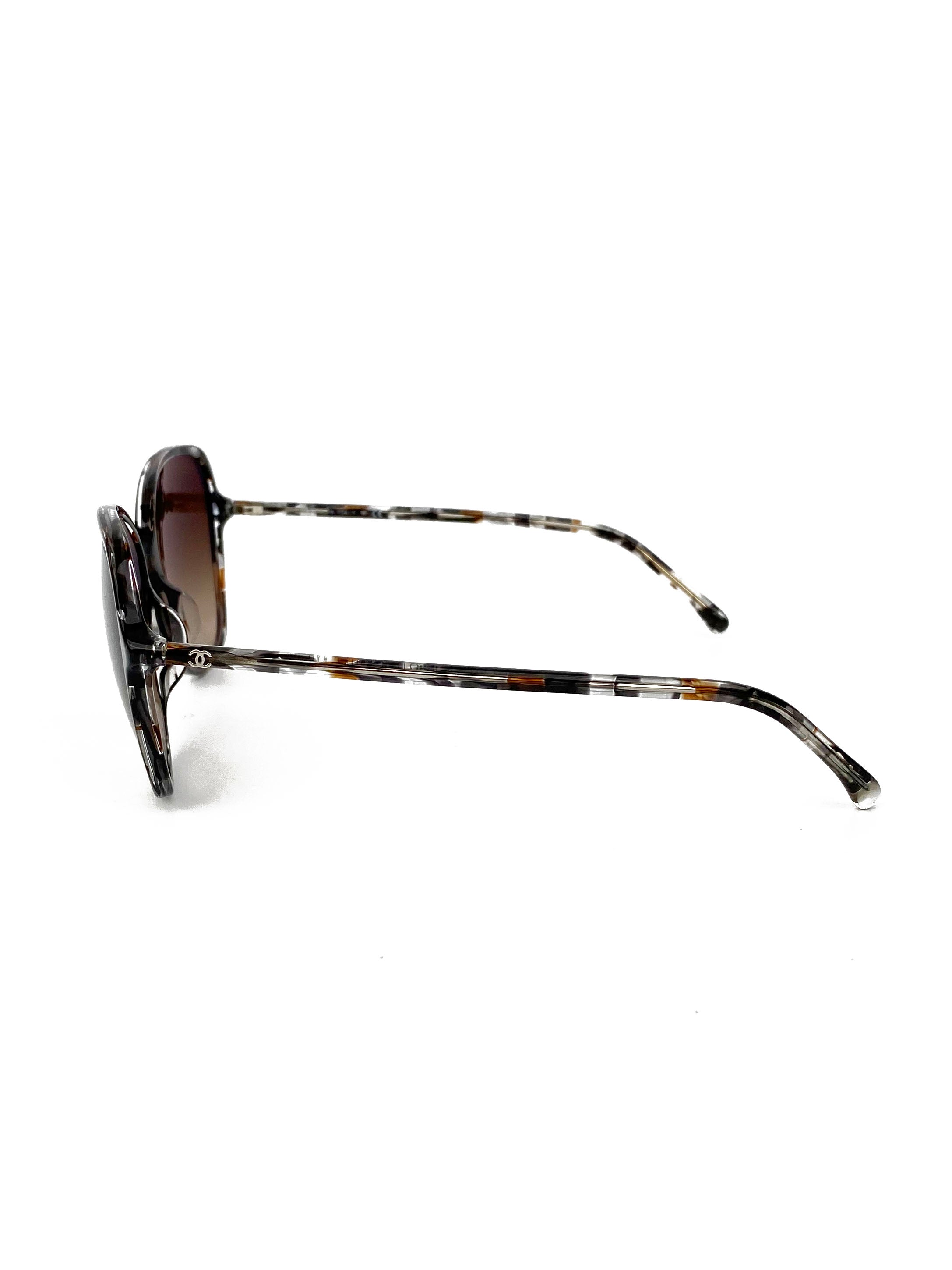 Chanel CC Tortoiseshell Sunglasses 5344A - Luxury Designer Sunglasses for Women, UV Protection, Classic Tortoise Shell Frame - Perfect for Beach, Driving & Fashion Accessories