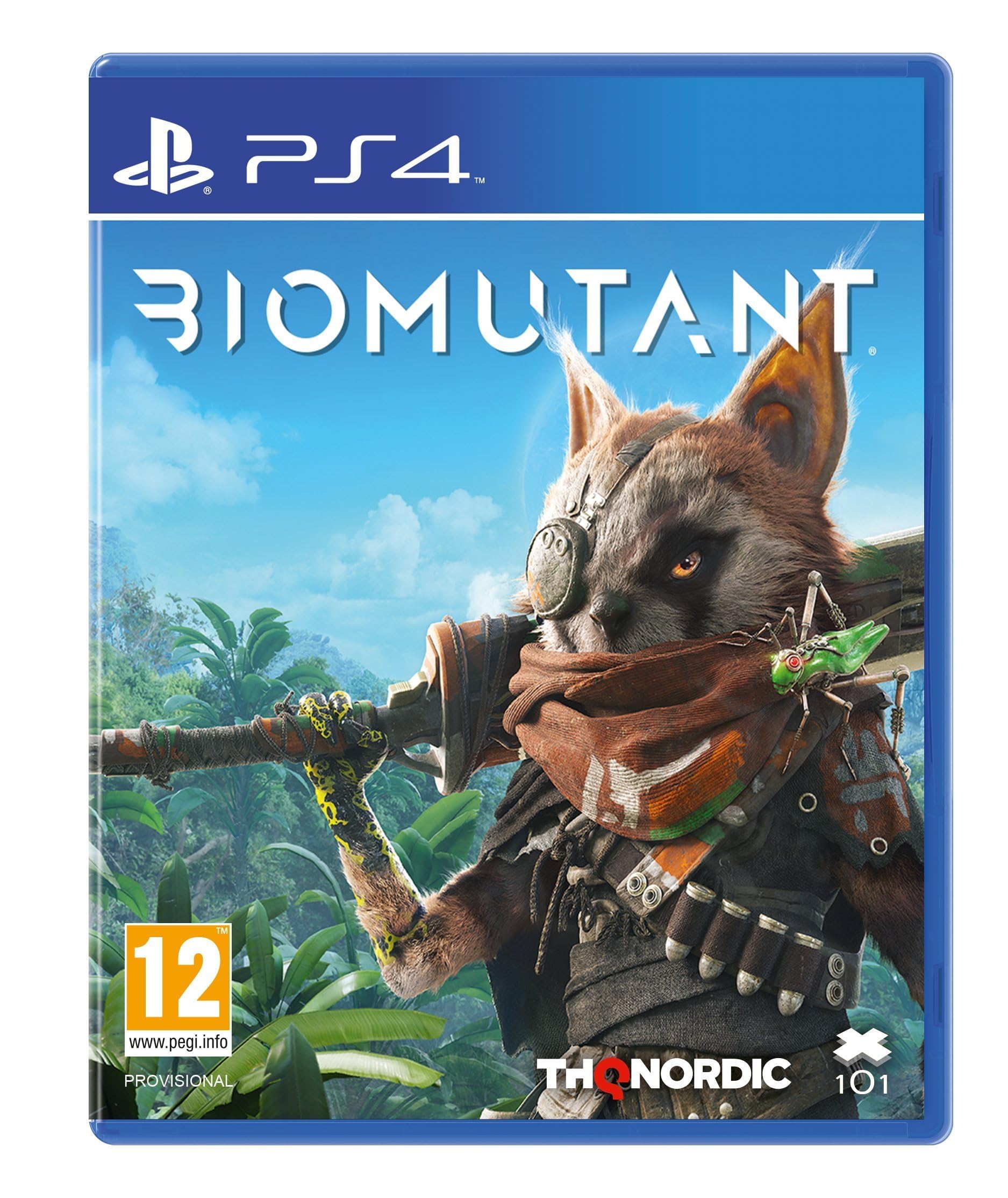 Biomutant PS4 Game - Action RPG Adventure for PlayStation 4 - Explore Open World & Customize Mutant Hero | Perfect for Fantasy & Sci-Fi Gamers